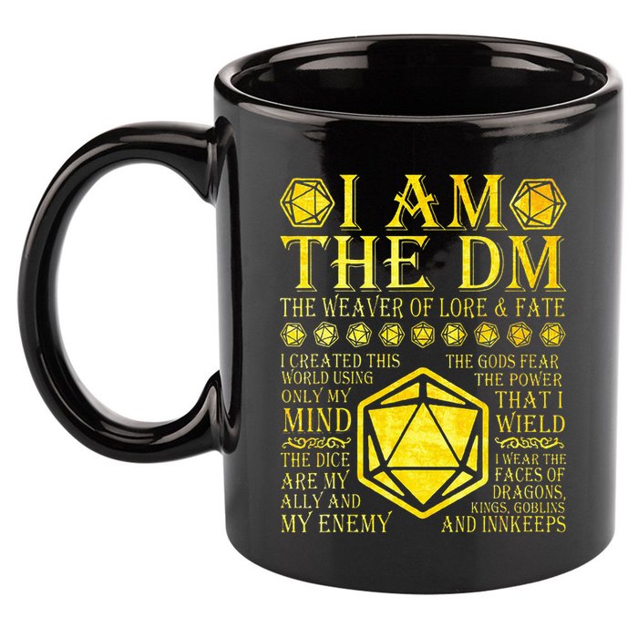 The Dm The Weaver 11oz C Handle Ceramic Mug