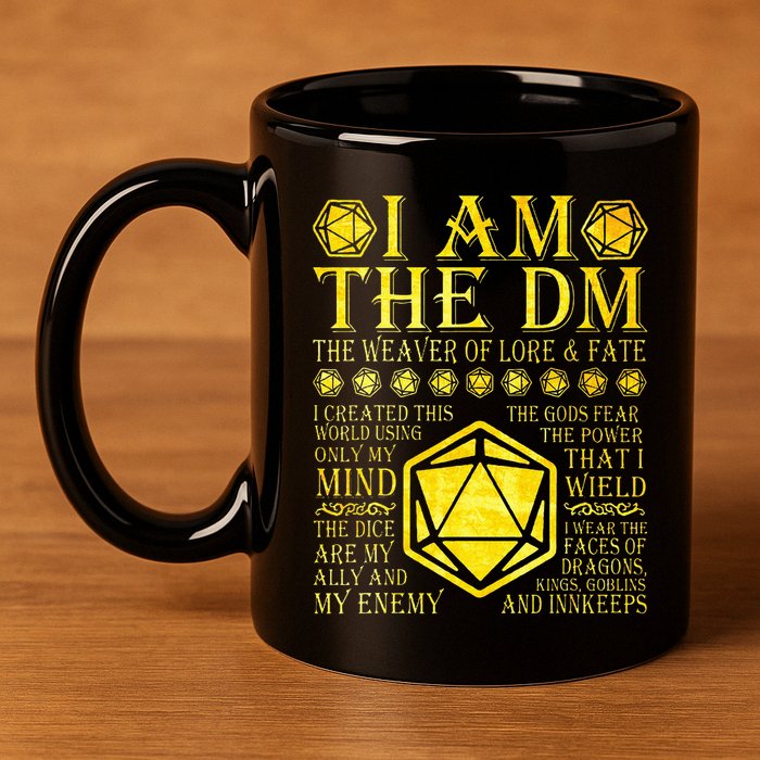 The Dm The Weaver 11oz C Handle Ceramic Mug