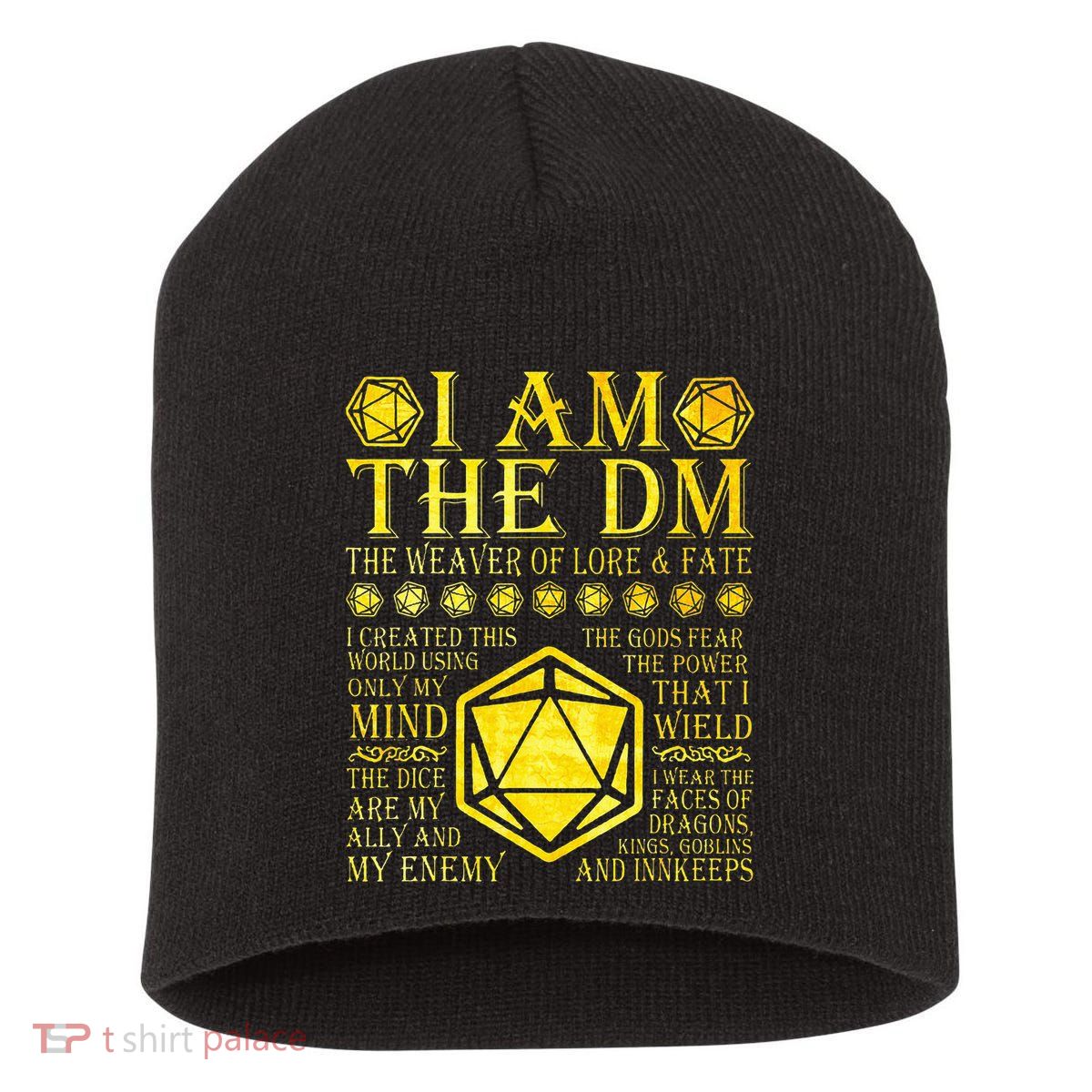 The Dm The Weaver Short Acrylic Beanie