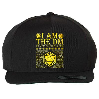 The Dm The Weaver Wool Snapback Cap
