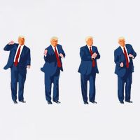 Trump Dance Trump 2024 Doggie Tank