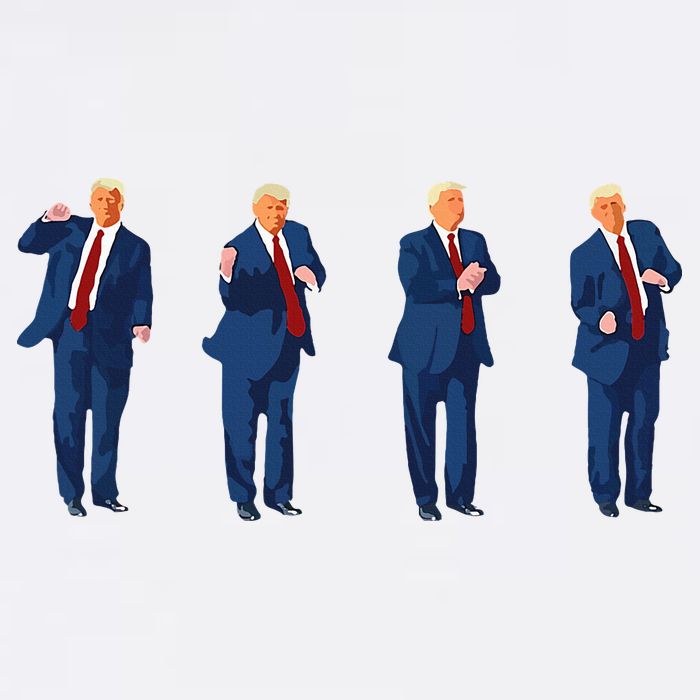 Trump Dance Trump 2024 Doggie Tank