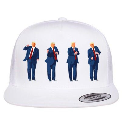 Trump Dance Trump 2024 Flatbill Hat