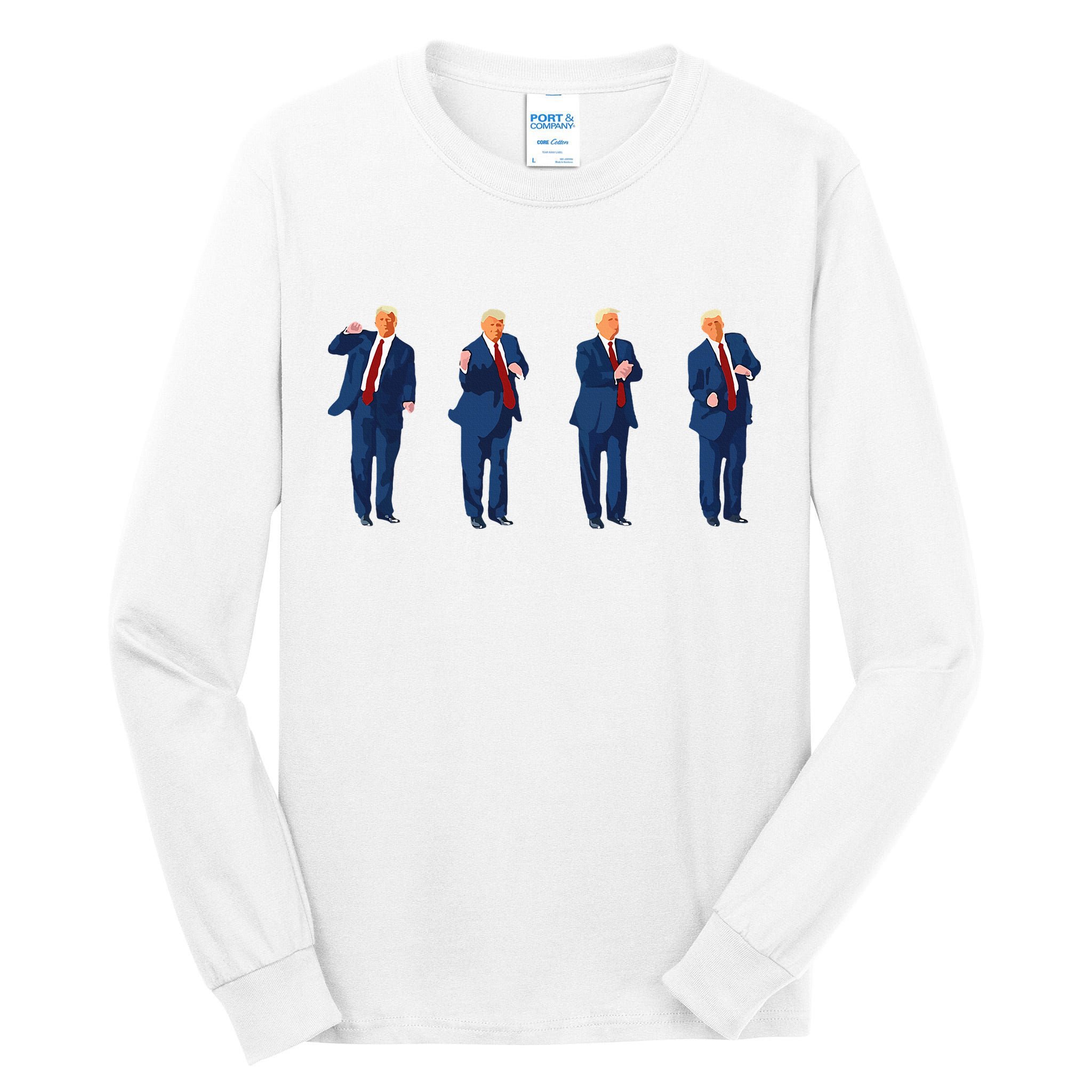 Trump Dance Trump 2024 Tall Long Sleeve T-Shirt