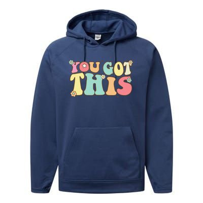 Test Day Teacher Motivational Testing Day Student Performance Fleece Hoodie