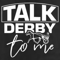 Talk Derby To Me Derby Horse Racing Funny Harness Racing Beanie