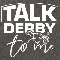 Talk Derby To Me Derby Horse Racing Funny Harness Racing Cotton Canvas Backpack