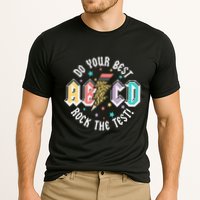 Test Day Teachers Boy Girl Abcd Rock The Test Testing Day Cooling Performance Crew T-Shirt
