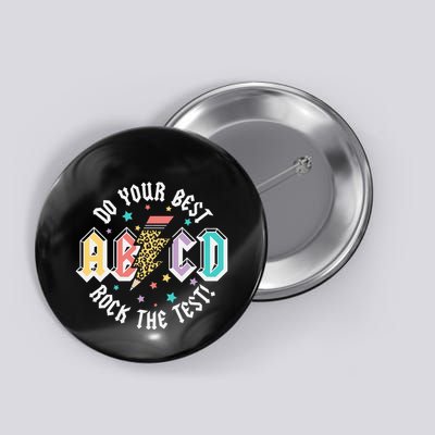 Test Day Teachers Boy Girl Abcd Rock The Test Testing Day Button
