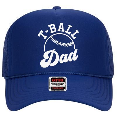 Tball Dad High Crown Mesh Back Trucker Hat