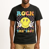Testing Day Teacher Student Motivational Rock The Test Tall T-Shirt