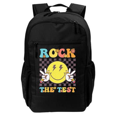Testing Day Teacher Student Motivational Rock The Test Backpack