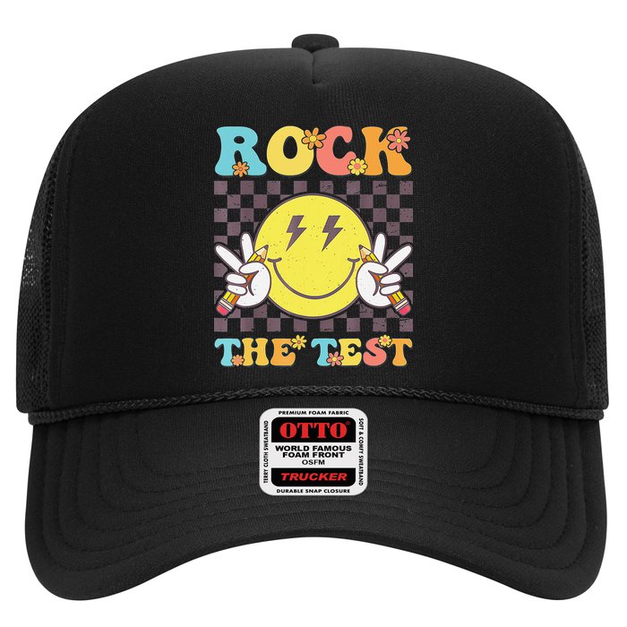 Testing Day Teacher Student Motivational Rock The Test Hat