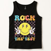 Testing Day Teacher Student Motivational Rock The Test Tank Top