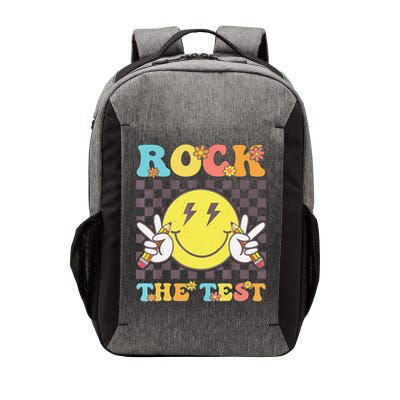 Testing Day Teacher Student Motivational Rock The Test Vector Backpack