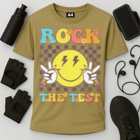 Testing Day Teacher Student Motivational Rock The Test Performance Shirt