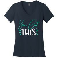 Test Day Teacher Women's V-Neck T-Shirt