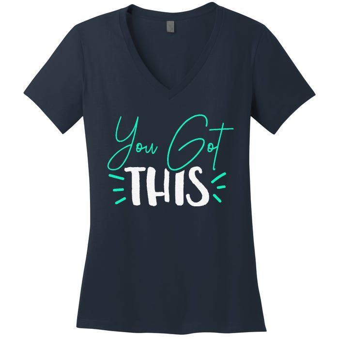 Test Day Teacher Women's V-Neck T-Shirt