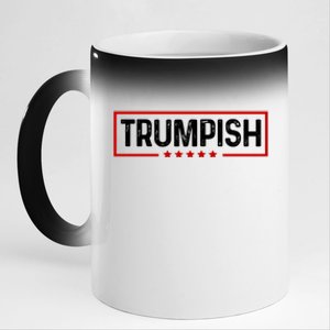 Trumpish Donald Trump 2024 11oz Black Color Changing Mug