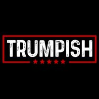 Trumpish Donald Trump 2024 Cropped Pullover Crew