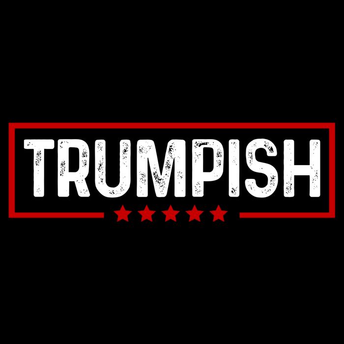 Trumpish Donald Trump 2024 Cropped Pullover Crew