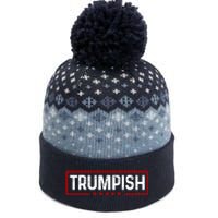 Trumpish Donald Trump 2024 The Baniff Cuffed Pom Beanie