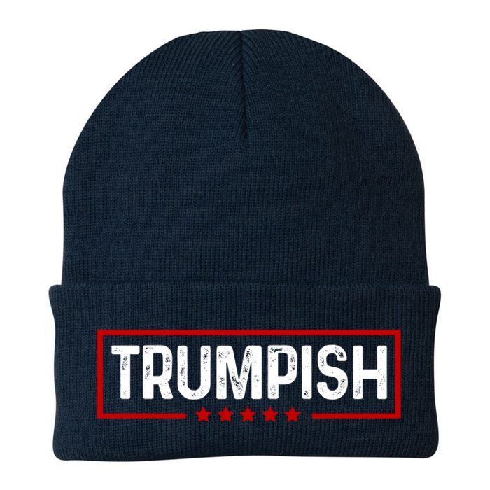 Trumpish Donald Trump 2024 Knit Cap Winter Beanie