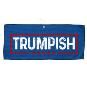 Trumpish Donald Trump 2024 Large Microfiber Waffle Golf Towel