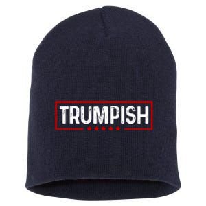 Trumpish Donald Trump 2024 Short Acrylic Beanie