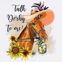 Talk Derby To Me Sunflower Horse Racing 11oz C Handle Ceramic Mug