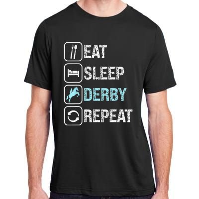 Talk Derby to me Funny for Horse Racing Lover Adult ChromaSoft Performance T-Shirt