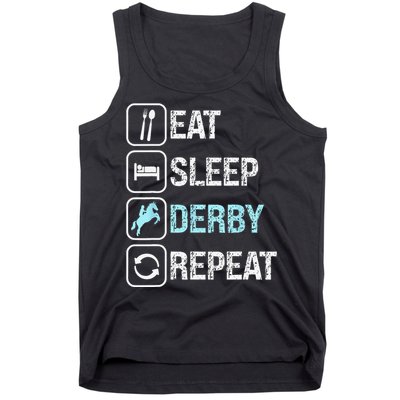 Talk Derby to me Funny for Horse Racing Lover Tank Top