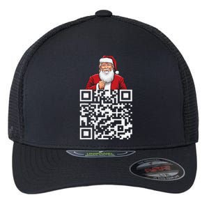 Trump Dance Troll Qr Funny President Trump Dance Code Back Flexfit Unipanel Trucker Cap