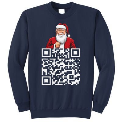 Trump Dance Troll Qr Funny President Trump Dance Code Back Sweatshirt