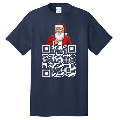 Trump Dance Troll Qr Funny President Trump Dance Code Back Tall T-Shirt