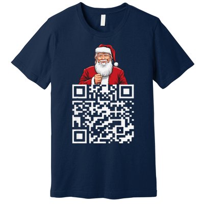 Trump Dance Troll Qr Funny President Trump Dance Code Back Premium T-Shirt