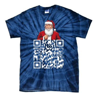 Trump Dance Troll Qr Funny President Trump Dance Code Back Tie-Dye T-Shirt