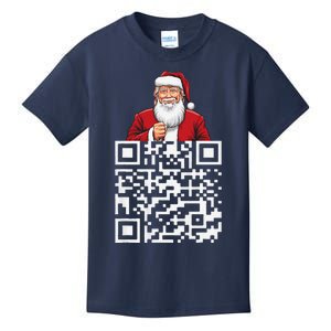 Trump Dance Troll Qr Funny President Trump Dance Code Back Kids T-Shirt