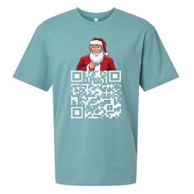 Trump Dance Troll Qr Funny President Trump Dance Code Back Sueded Cloud Jersey T-Shirt