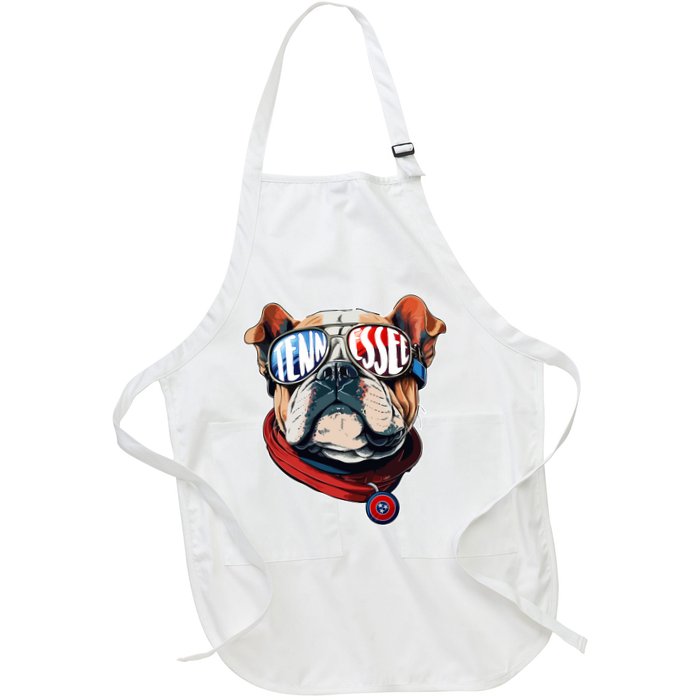 Tennessee Dog Tri Stars Flag Sports Fan Apron