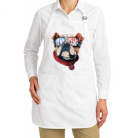Tennessee Dog Tri Stars Flag Sports Fan Apron