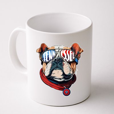 Tennessee Dog Tri Stars Flag Sports Fan Mug