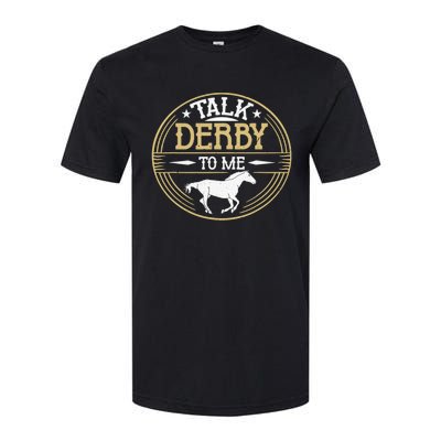 Talk Derby To Me American Quarter Horse Derby Horse Racing Softstyle® CVC T-Shirt