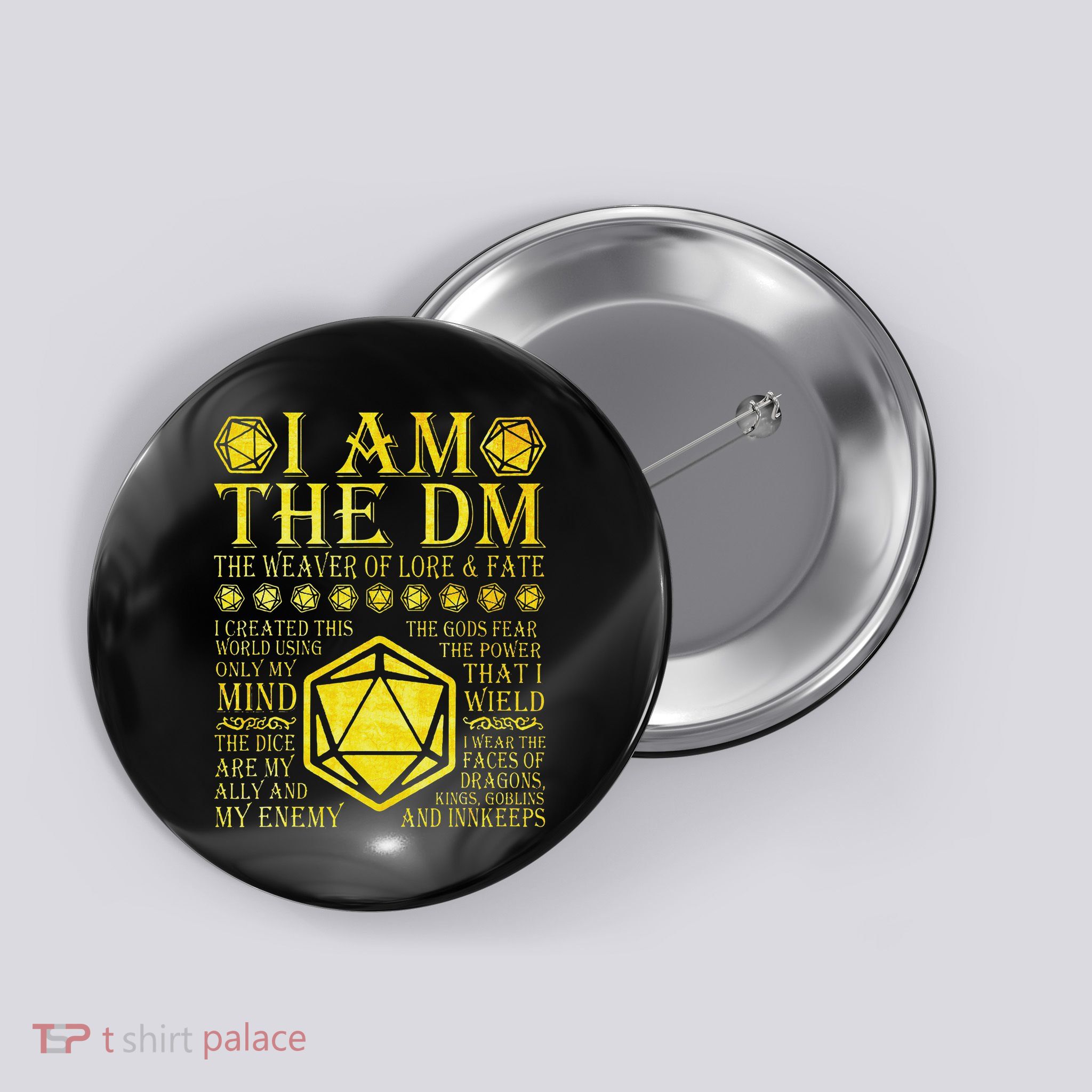 The Dm The Weaver Button