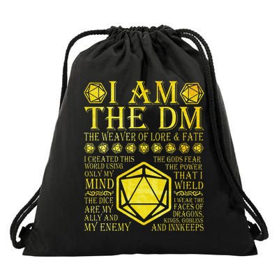 The Dm The Weaver Drawstring Bag