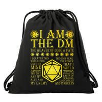 The Dm The Weaver Drawstring Bag