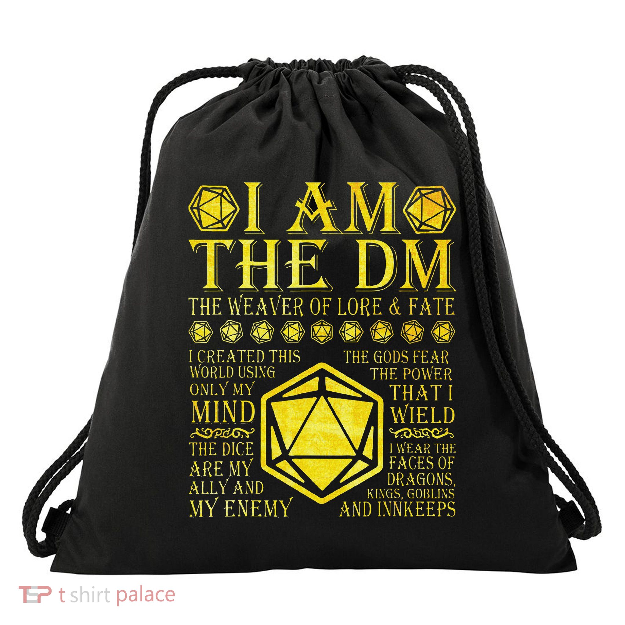 The Dm The Weaver Drawstring Bag