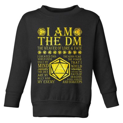 The Dm The Weaver Toddler Sweatshirt