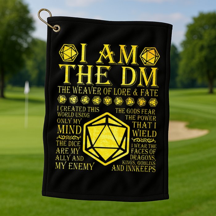The Dm The Weaver Golf Towel