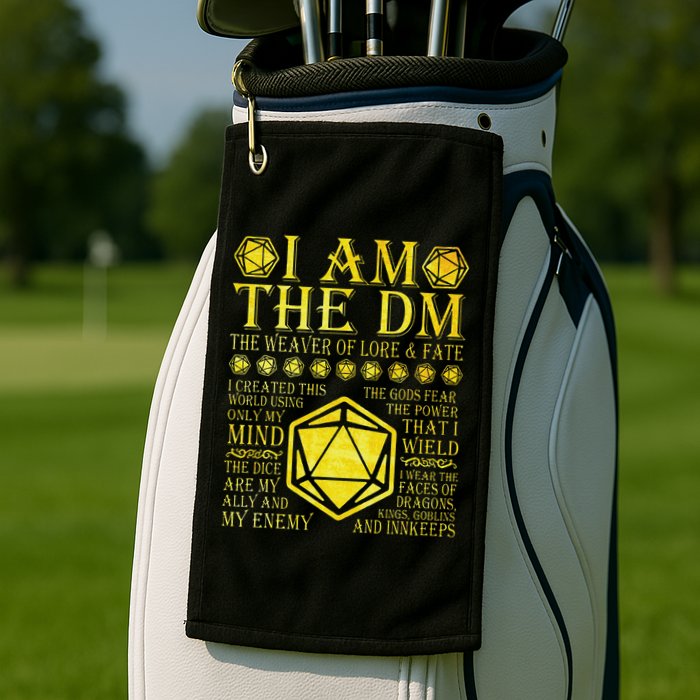 The Dm The Weaver Golf Towel